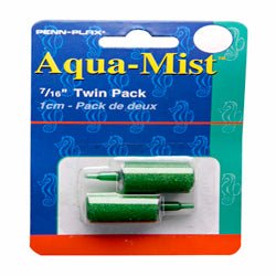 Penn-Plax Aqua-Mist Air Stone Cylinder, Green 12 ct, 0.44 in, 2 ct, view 2