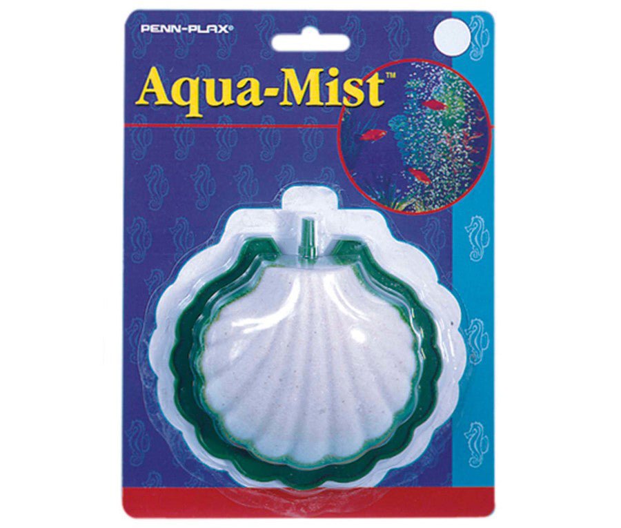 Penn - Plax Aqua - Mist Air Stone Shell White, Green 1ea - Pets Perfect