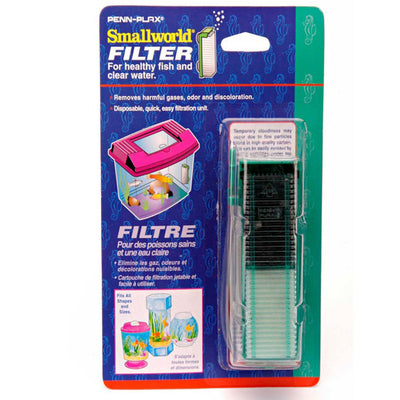 Penn-Plax Smallworld Water Aquarium Filter Green
