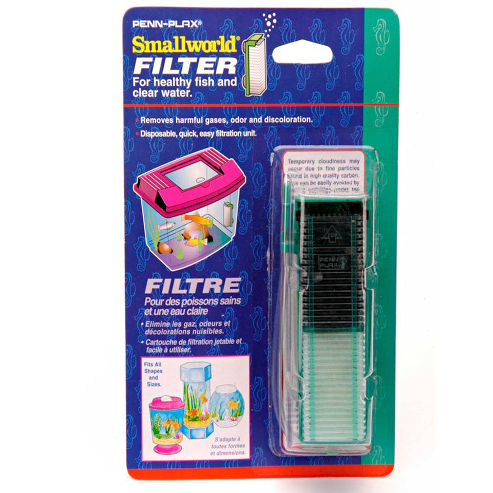 Penn-Plax Smallworld Water Aquarium Filter Green