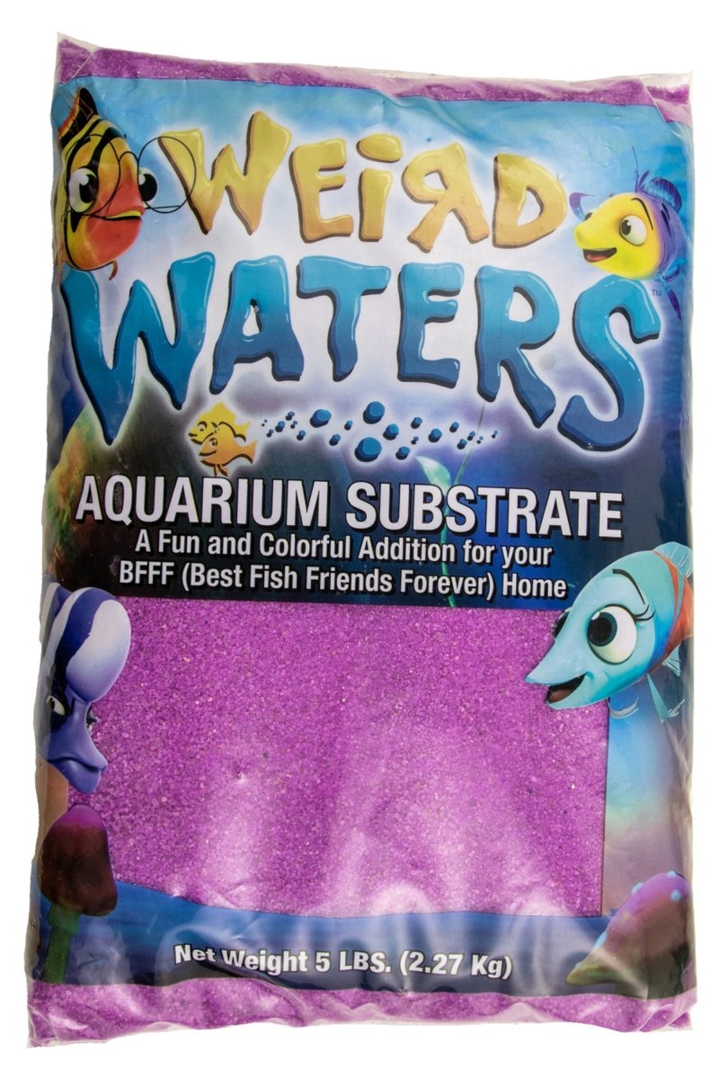 Estes Weird Waters Aquarium Substrate Pebble Portal Purple Sand 6 ct