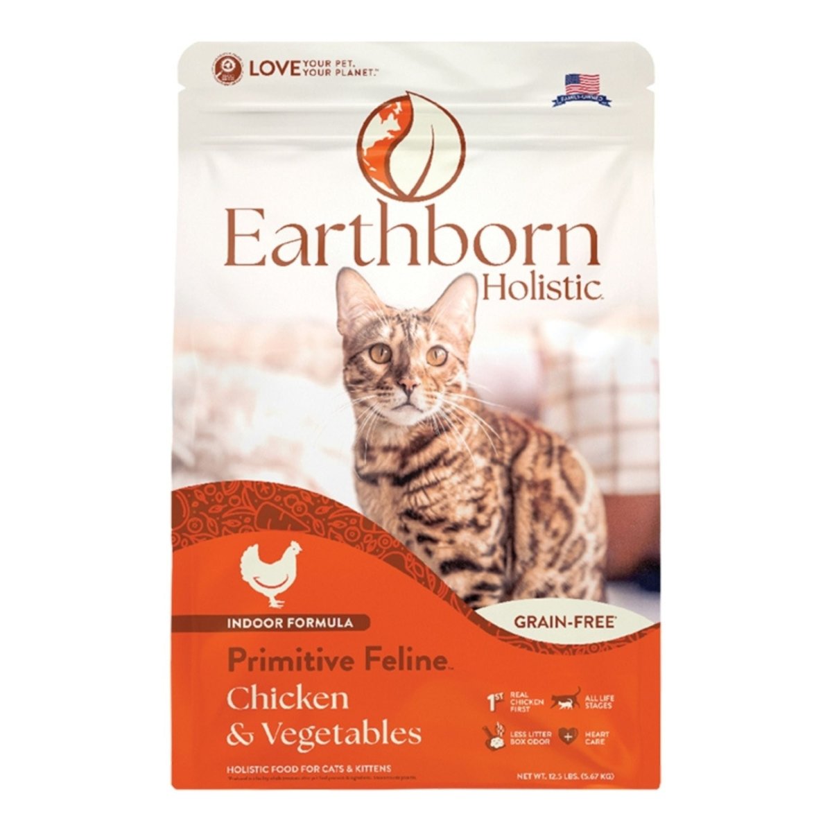 Earthborn Cat Holistic Grain Free Primitive Feline 4Lbs - Pets Perfect