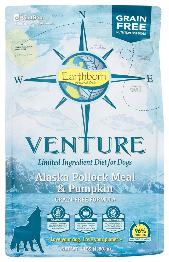 Earthborn Holistic Venture LargeI.D. GF Dry Dog Food Pollock & Pumpkin