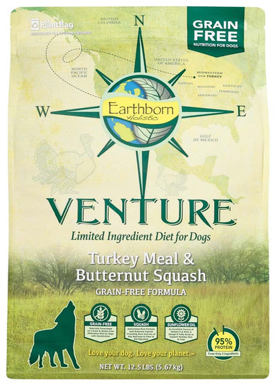 Earthborn Holistic Venture LargeI.D. GF Dry Dog Food Turkey &
