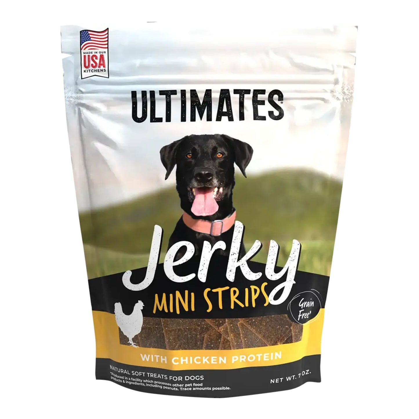 Ultimates Jerky Mini Strips Chicken 7 oz