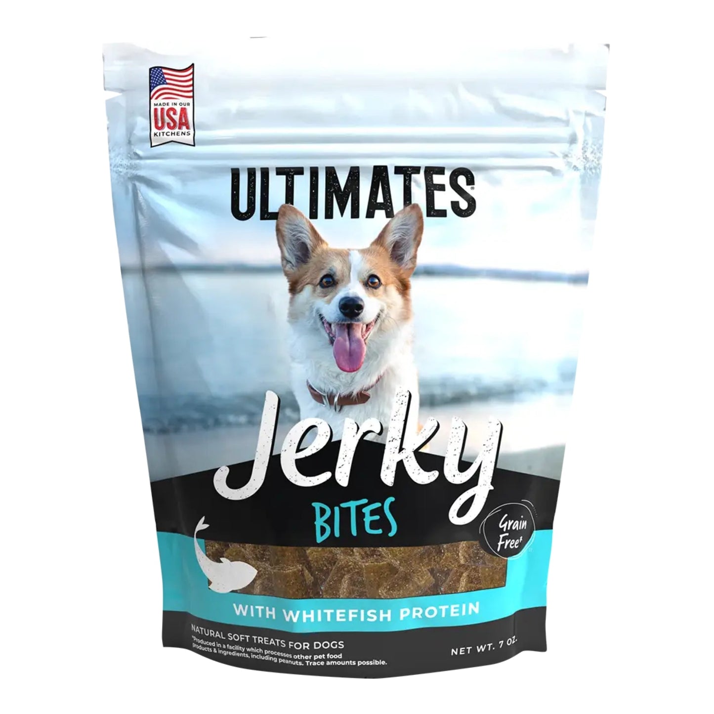 Ultimates Jerky Bites Whitefish 7 oz