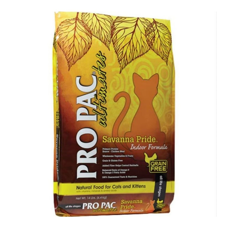 Ultimates Savanna Pride Indoor Grain-Free Dry Cat Food - Chicken, 5 lb