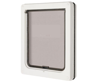 Ani Mate Dog Mate Dog Door White/Clear Medium