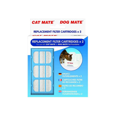 Ani Mate Replacement Filter Cartridges, Blue 2 ct