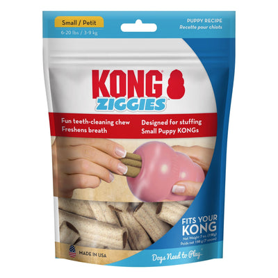 KONG Stuff'N Ziggies Puppy Dog Treat, 7 oz, 12 ct, Small