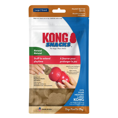 Kong Stuff'N Snacks Dog Treats Peanut Butter 1ea/Lg, 12 oz. Default Title