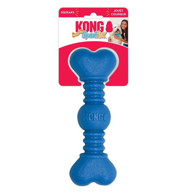 KONG SqueakStix Wigglerz Dog Toy Blue Medium (2 ct)