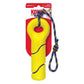 KONG Squeezz Tennis Buoy w/Rope Dog Toy Yellow 1ea/MD - Pets Perfect