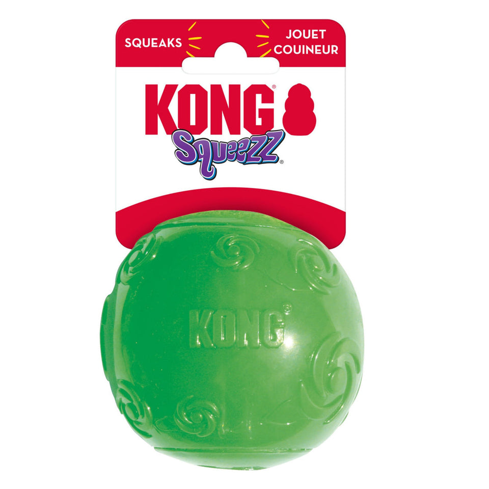 KONG Squeezz Ball Dog Toy Color Assorted X-Large