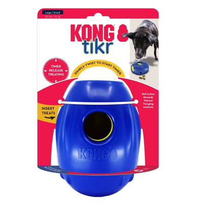 KONG Tikr Timer-Activated Treat Dispenser Dog Toy