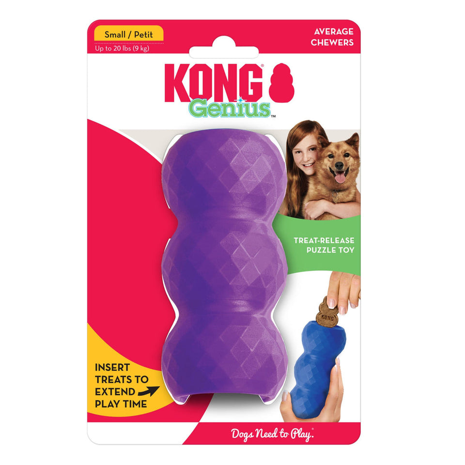 KONG Genius Mike Treat Dispensing Puzzle Dog Toy, Assorted, Small