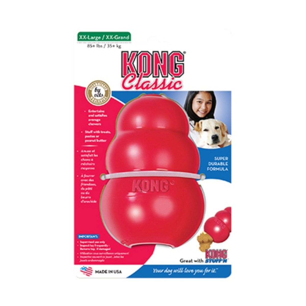 KONG Classic Dog Toy 1ea/XXL - Pets Perfect