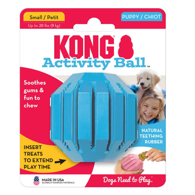 Kong Activity Ball Puppy Toy Assorted 1ea/Sm Default Title