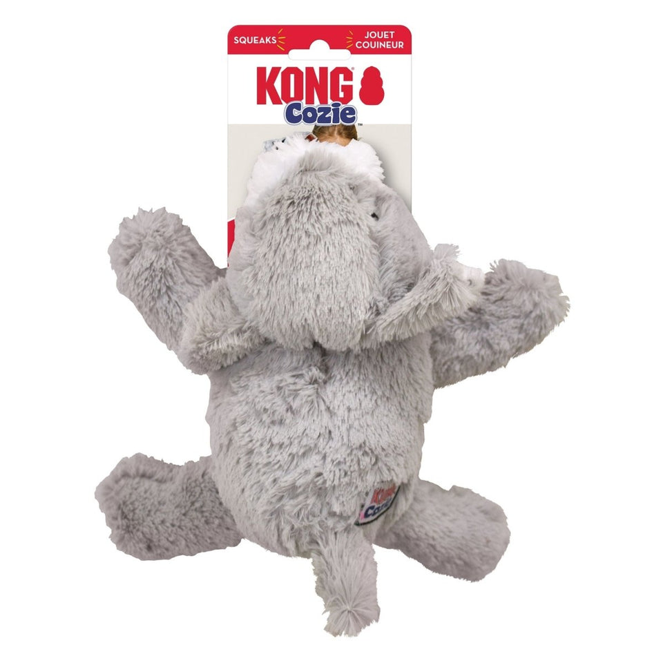 KONG Cozie Buster Koala Plush Dog Toy - Gray, Medium
