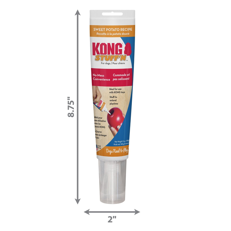 Kong Stuff'N Dog Treat Paste Tube Sweet Potato 1ea/5 oz. Default Title