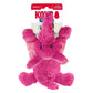 KONG Cozie Elmer Elephant Plush Dog Toy Pink 1ea/SM - Pets Perfect