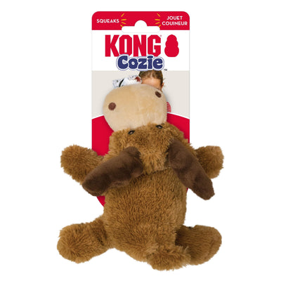 Kong Coz.Ie Marvin Moose Plush Dog Toy Brown 1ea/Sm Default Title