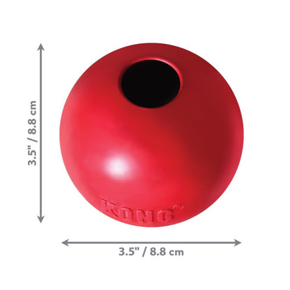 KONG Ball w/Hole 1ea/MD/LG - Pets Perfect