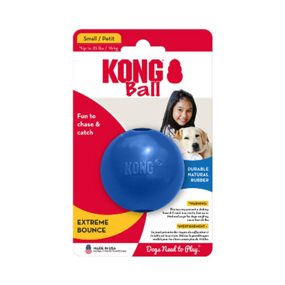 KONG Old Glory Ball with Hole Dog Toy - Small