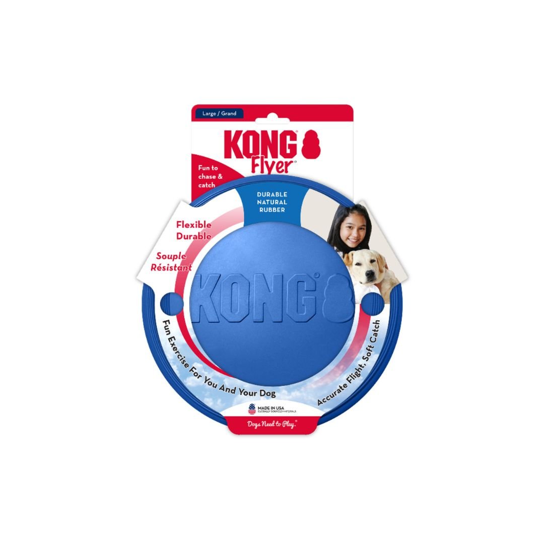 KONG Old Glory Flyer Dog Toy – Large - Pets Perfect