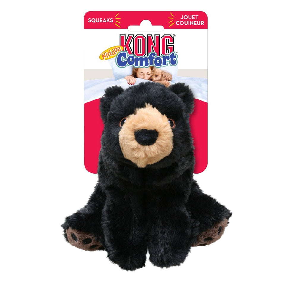 KONG Comfort Kiddos Bear Plush Dog Toy - Small