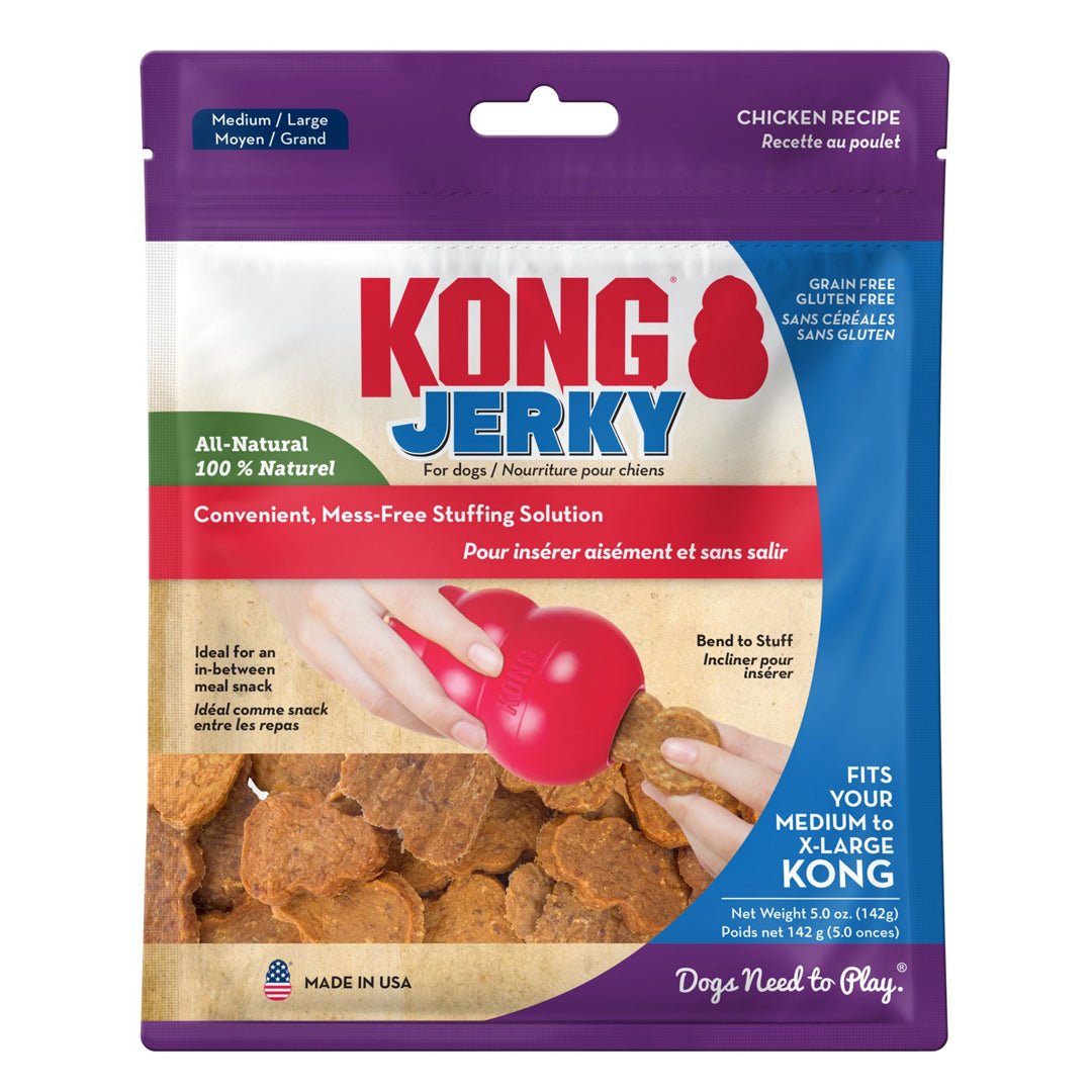 KONG Jerky Chicken Dog Treat for KONG Toys Medium/Large - Pets Perfect