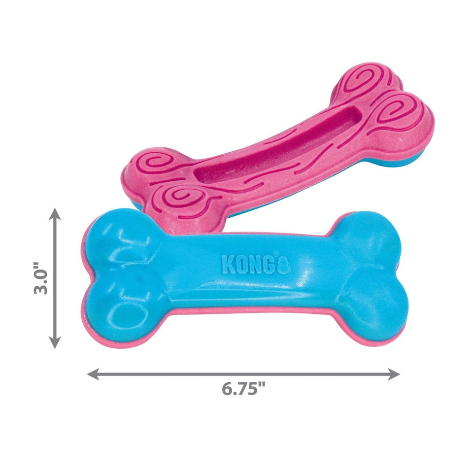 KONG ChewStix Puppy Curved Bone Dog Toy, Large (2 ct), view 4