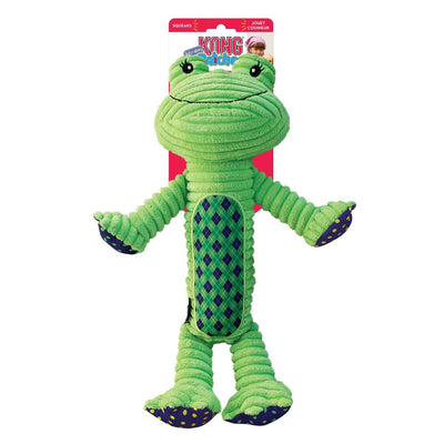 KONG Patches Adorables Plush Dog Toy Frog X-Large