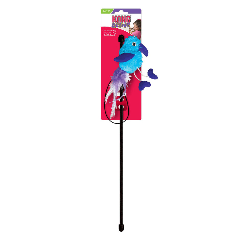 KONG Feather Teaser Catnip Cat Toy Assorted