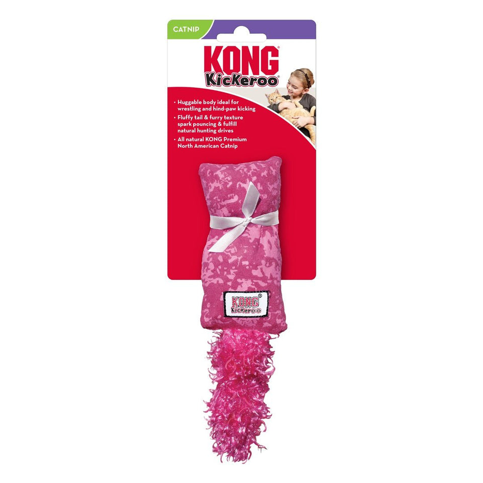 KONG Kickeroo Kitten Catnip Cat Toy Assorted