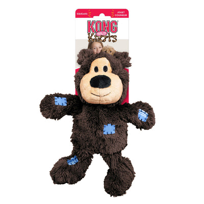 KONG Wild Knots Bear Dog Toy Assorted Medium/Large