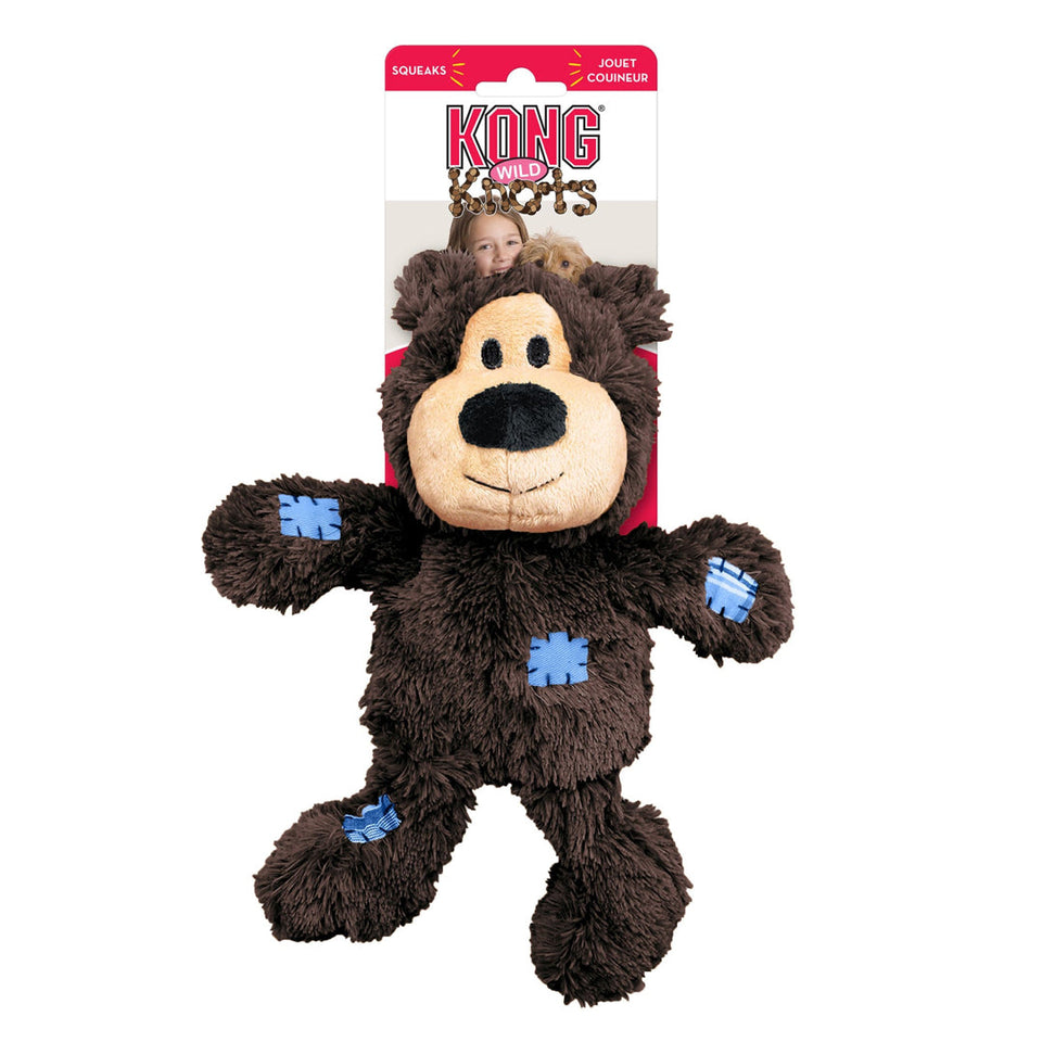KONG Wild Knots Bear Dog Toy Assorted Medium/Large