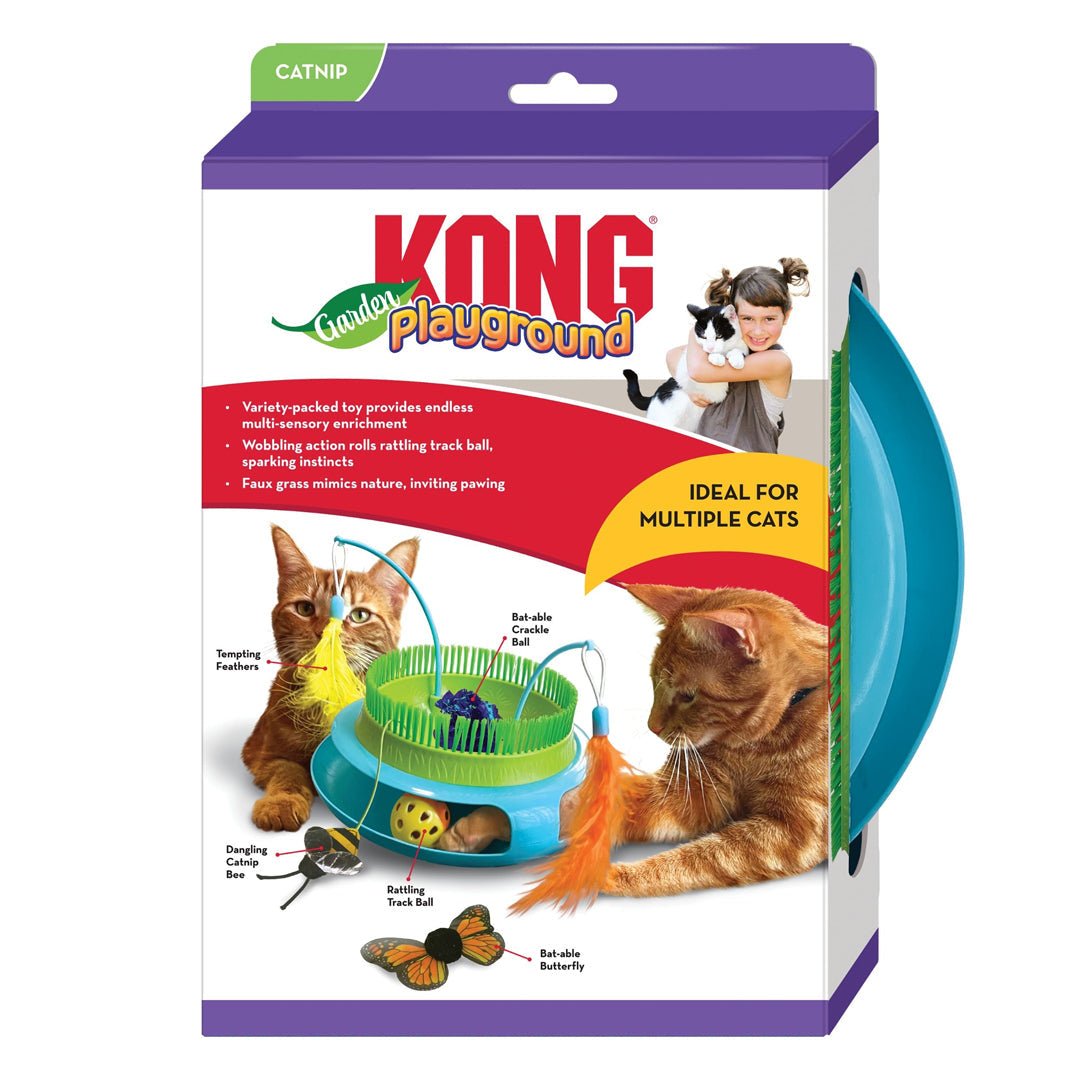KONG Playground Garden Cat Toy 1ea/One Size - Pets Perfect