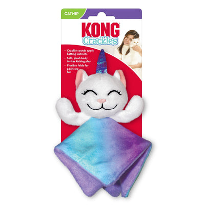 KONG Crackles Caticorn Catnip Cat Toy Multi-Color