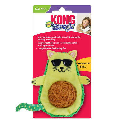 KONG Wrangler Avocato Cat Toy