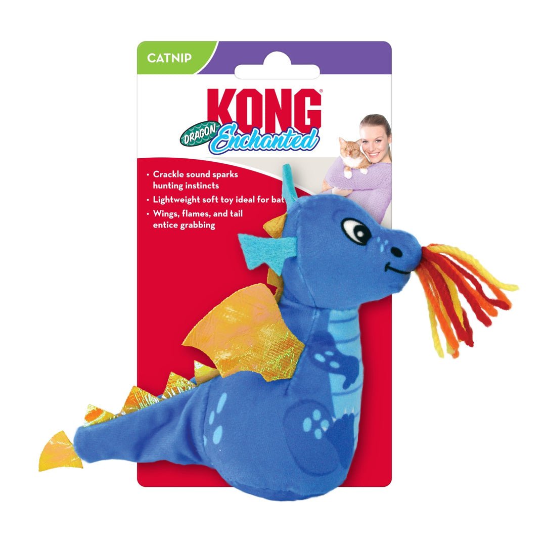 KONG Enchanted Dragon Cat Toy 1ea/One Size - Pets Perfect