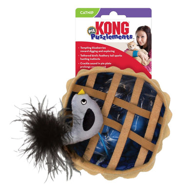 KONG Cat Puzzlements Pie Cat Toy