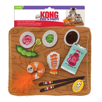 KONG Pull-A-Partz Sushi Cat Toy