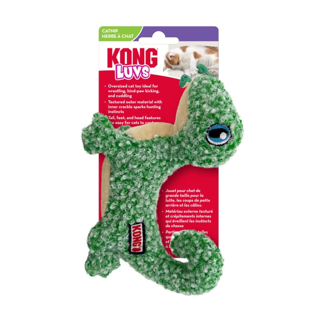 KONG Cat Luvs Cat Toy Lizard, 1ea - Pets Perfect