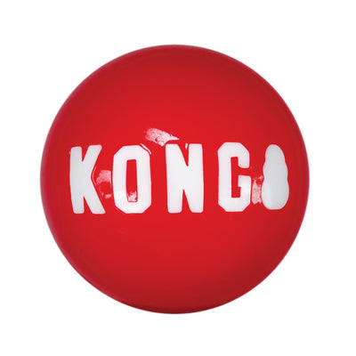 KONG Signature Ball Dog Toy Red Large