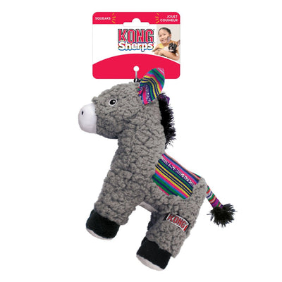 KONG Sherps Dog Toy Donkey Medium