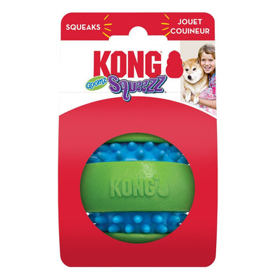 KONG Squeezz Goomz Ball Dog Toy Medium