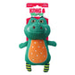 KONG Whoopz Gator Dog Toy - Medium Spongy Dual - Squeaker Plush - Pets Perfect