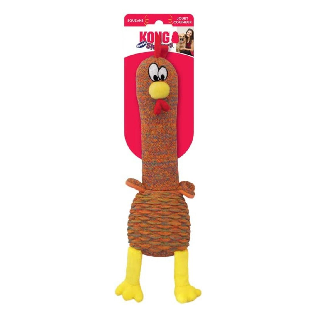 KONG Shakers Cuckoos Plush Dog Toy Assorted 1ea/MD - Pets Perfect