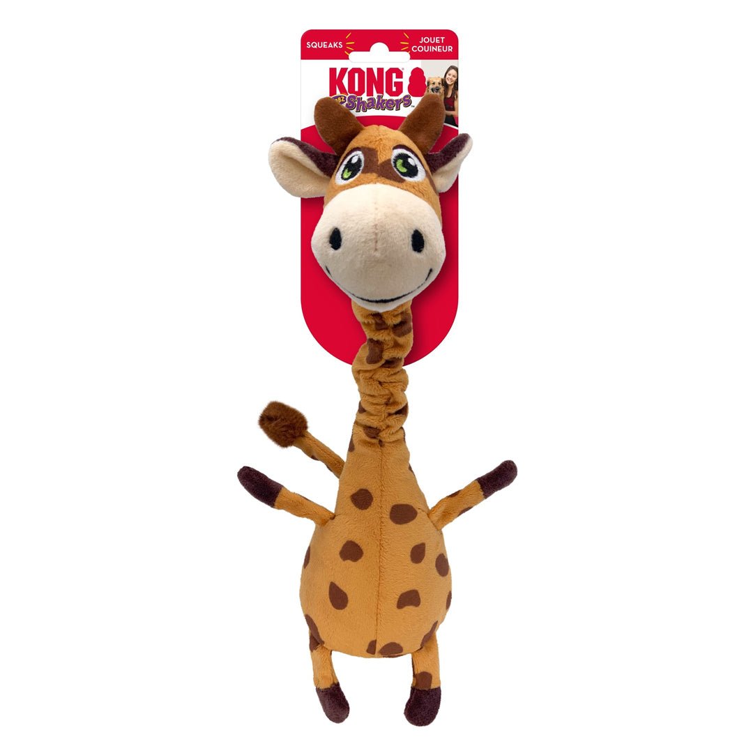 KONG Shakers Bobz Dog Toy Giraffe 1ea/MD - Pets Perfect